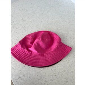 hot pink reversible bucket hat